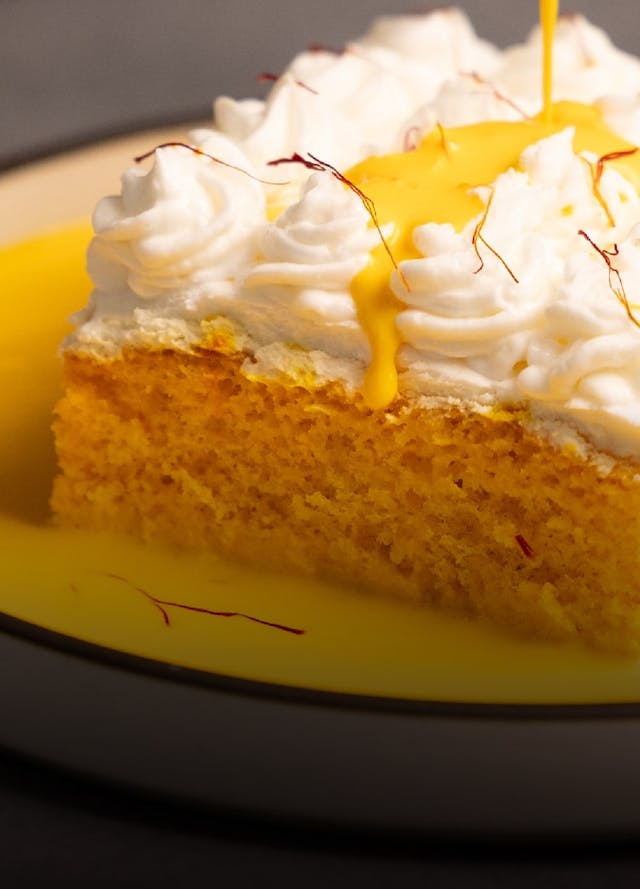 Saffron Milk Cake